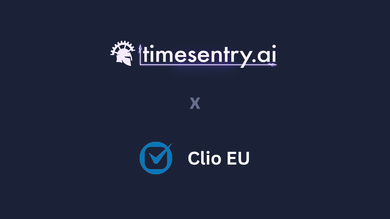 Clio integration with TimeSentry