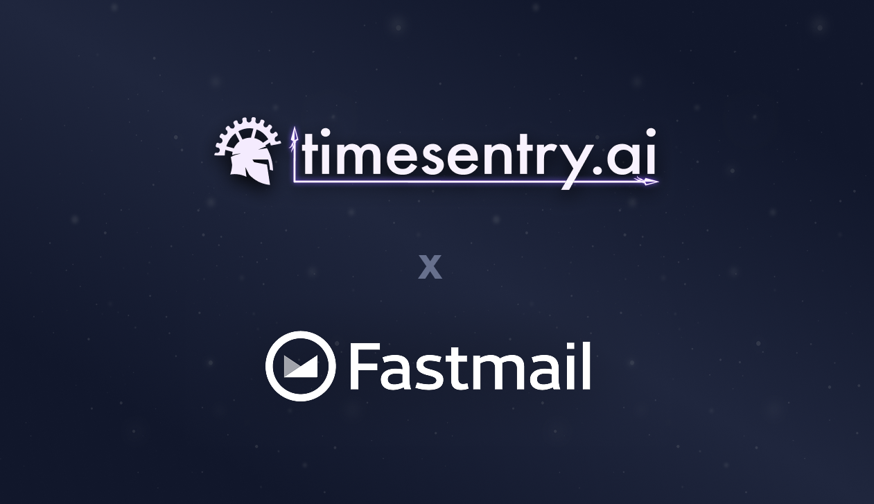 Fastmail integration with TimeSentry