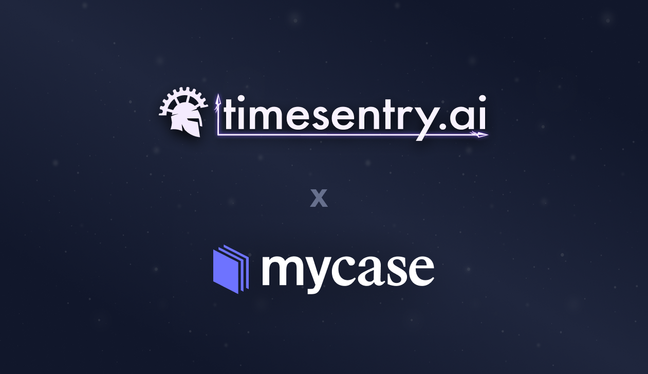 MyCase integration with TimeSentry