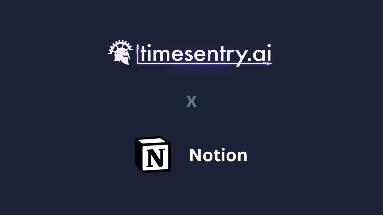 Notion integration with TimeSentry