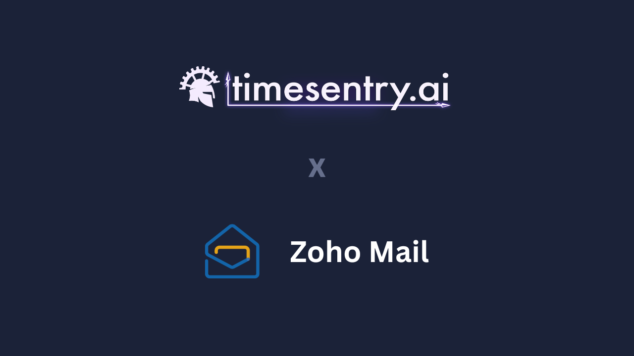 Zoho integration with TimeSentry